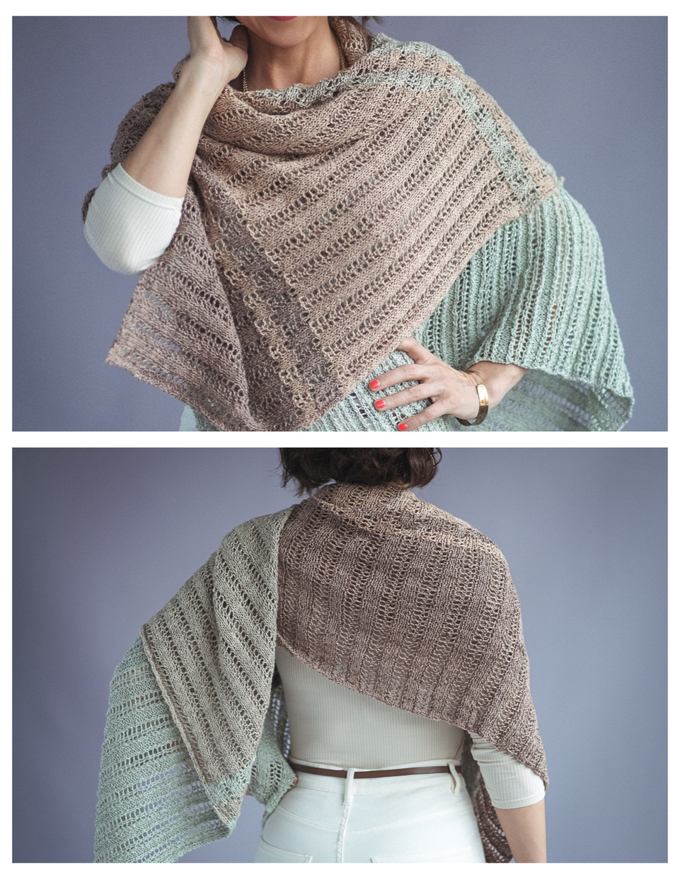 Free Knit Love And Lace Blanket Wrap Pattern Expression