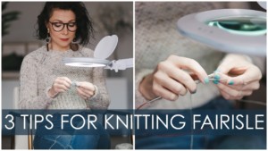 how to knit fairisle for beginners