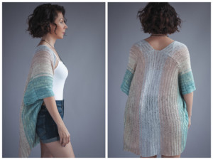 drift cardigan knitted pattern