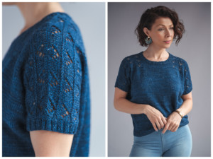 Shala tee - knitting t-shirt pattern