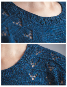 Shala tee - knitting t-shirt pattern