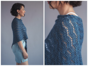 easy free beginner knitted poncho pattern video tutorial