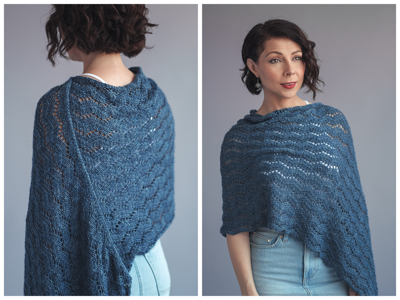 Easy knitted poncho patterns