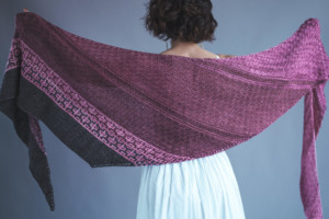 karuna knitted shawl pattern