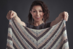 kai knit lace shawl