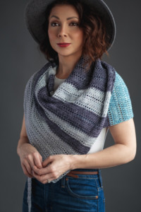 kryss crocheted shawl