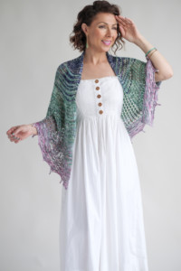 ondinea knit shawl