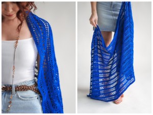 sarayu crocheted wrap