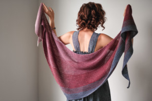 sonder knit shawl