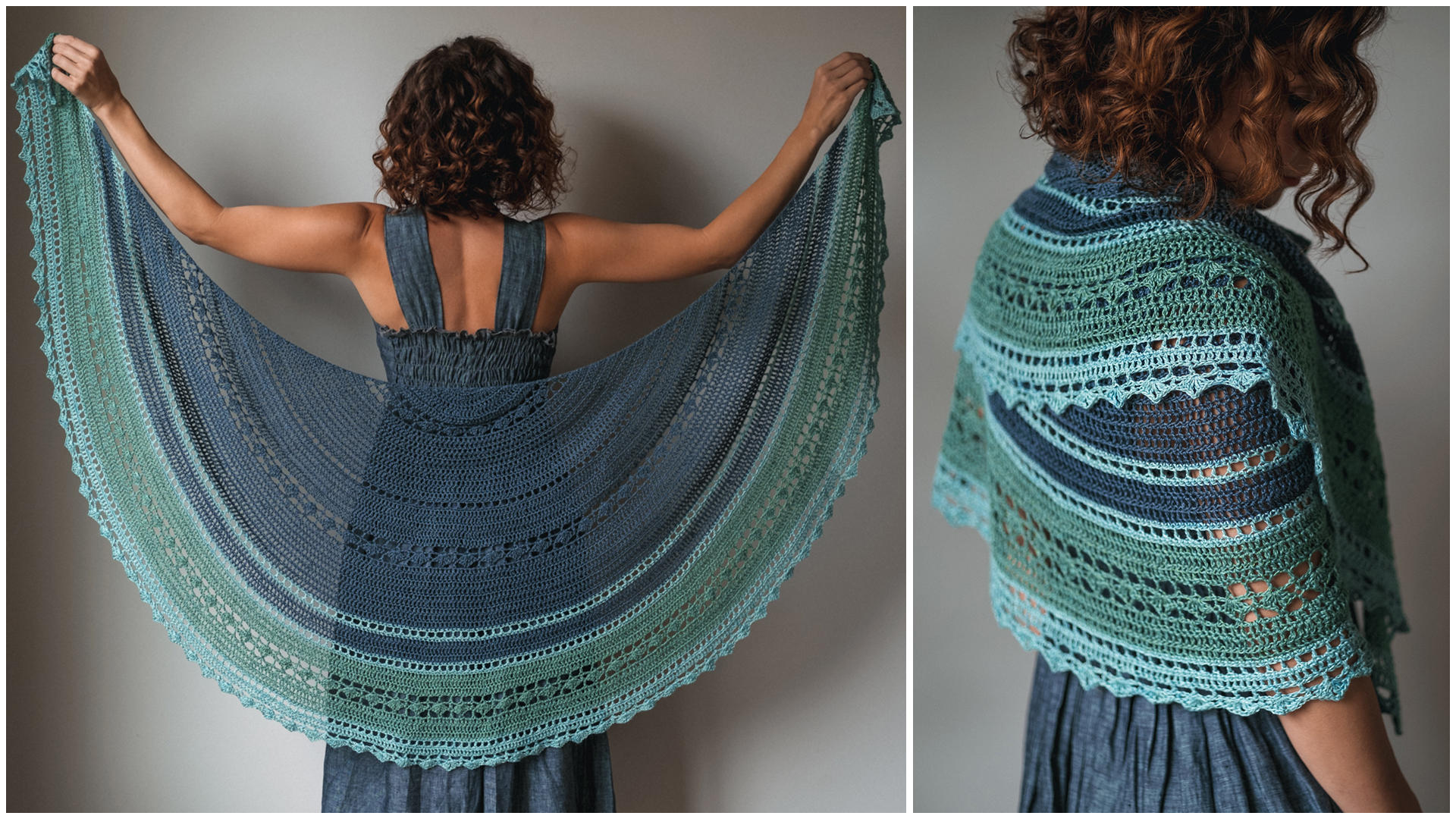 Adalia - Beginner Crochet Shawl Pattern! - Expression Fiber Arts