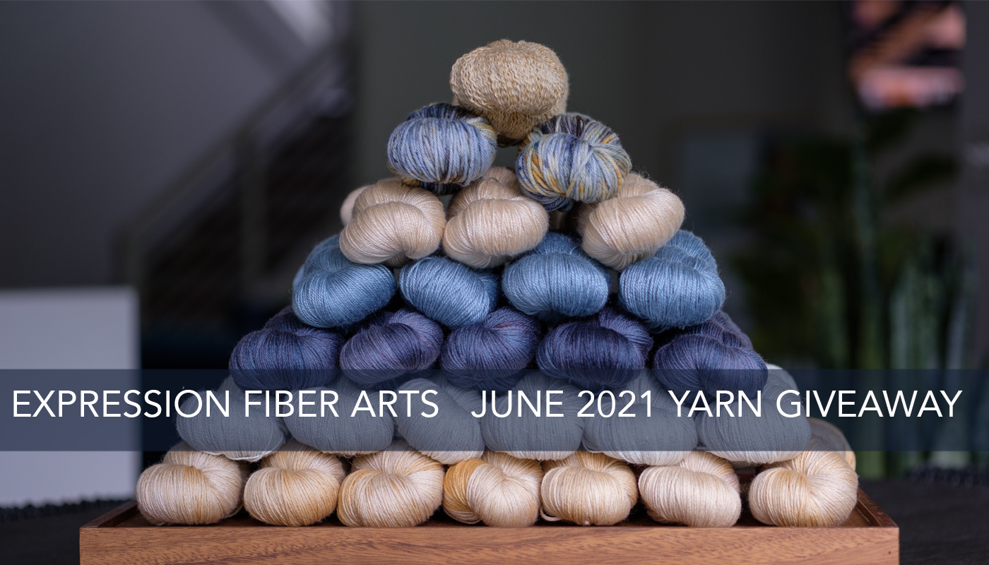 Huge SUMMERY Hand-Dyed Yarn Giveaway! ! - Expression Fiber Arts