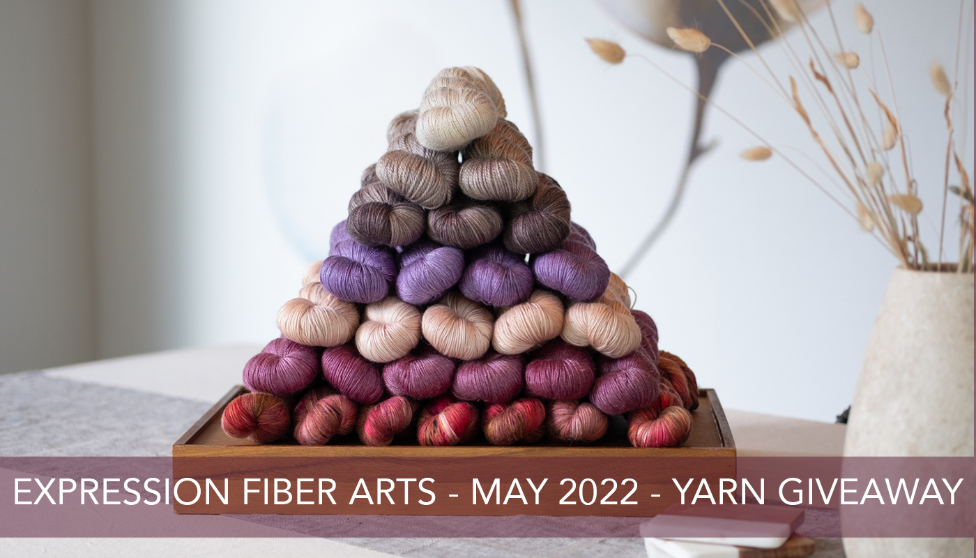 MASSIVE, LUSCIOUS Hand-Dyed Yarn Giveaway! ! - Expression Fiber Arts | A  Positive Twist on Yarn