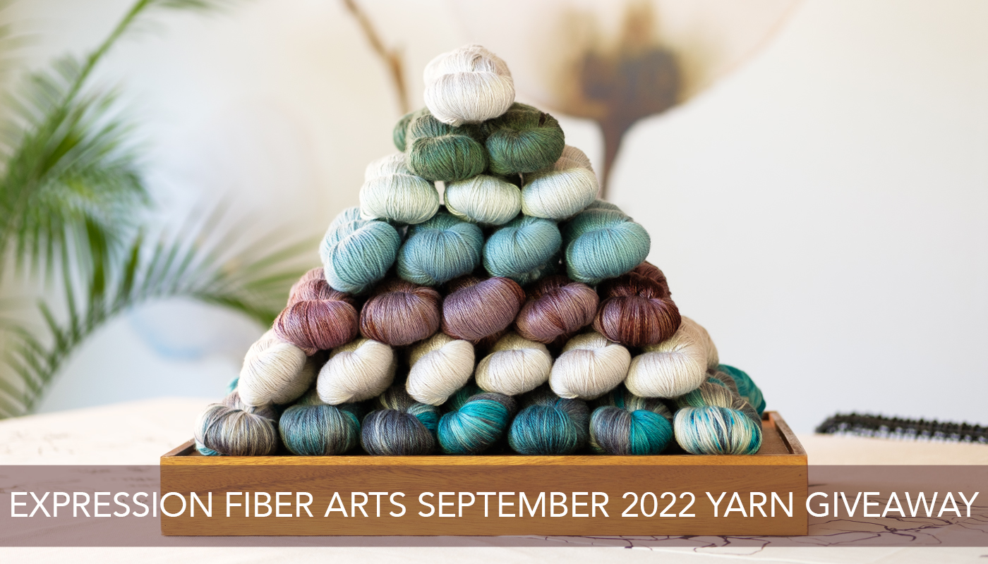 A COLORFUL, GORGEOUS Hand-Dyed Yarn Giveaway! ! - Expression Fiber Arts