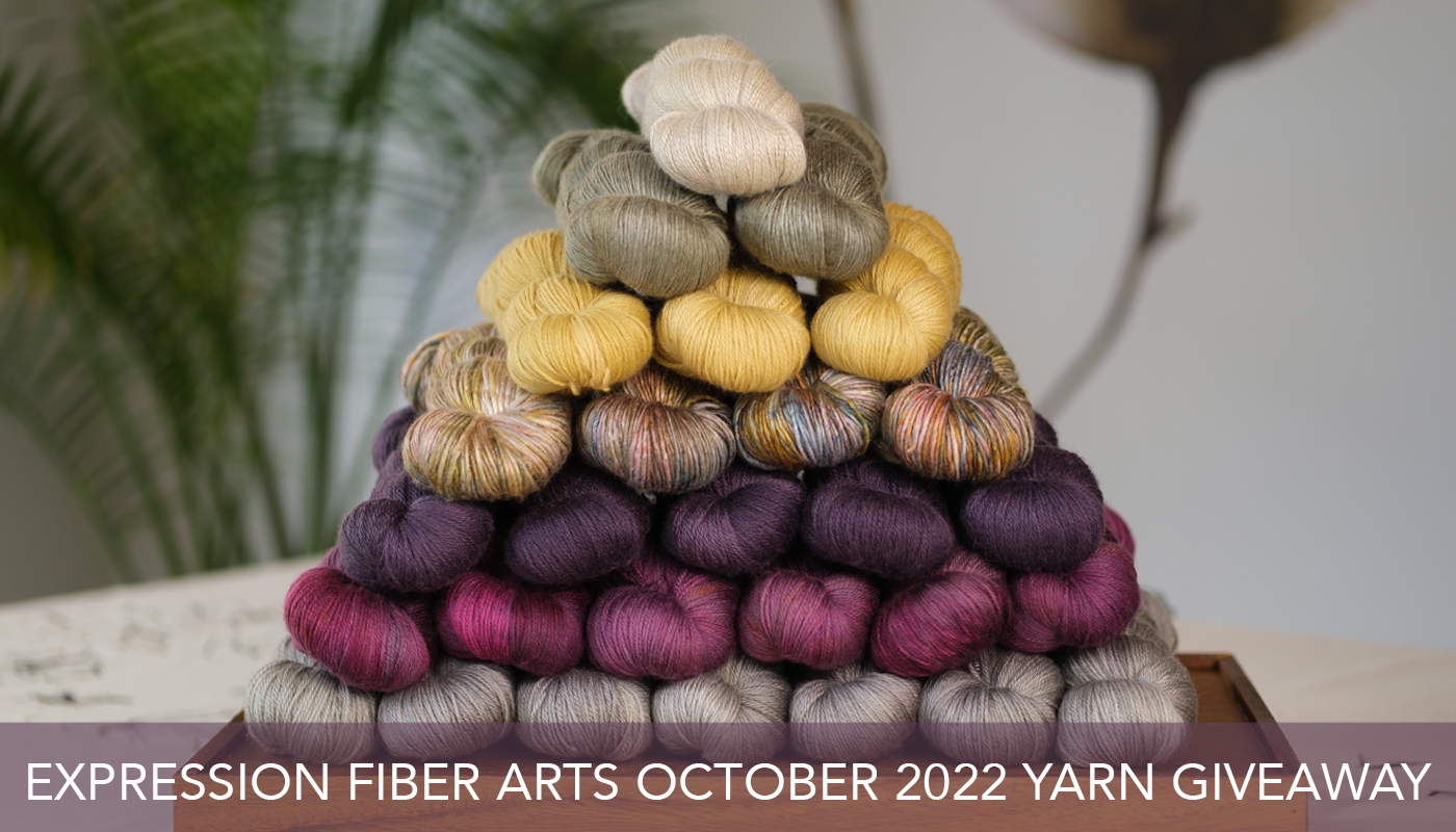 SUMPTUOUS, AMAZING Hand-Dyed Yarn Giveaway! ! - Expression Fiber Arts