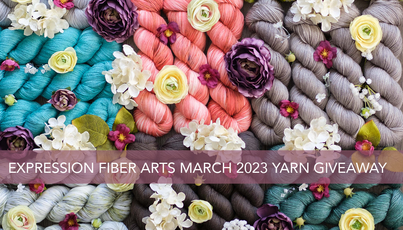 An AMAZING, BEAUTIFUL Hand-Dyed Yarn Giveaway! ! - Expression Fiber Arts