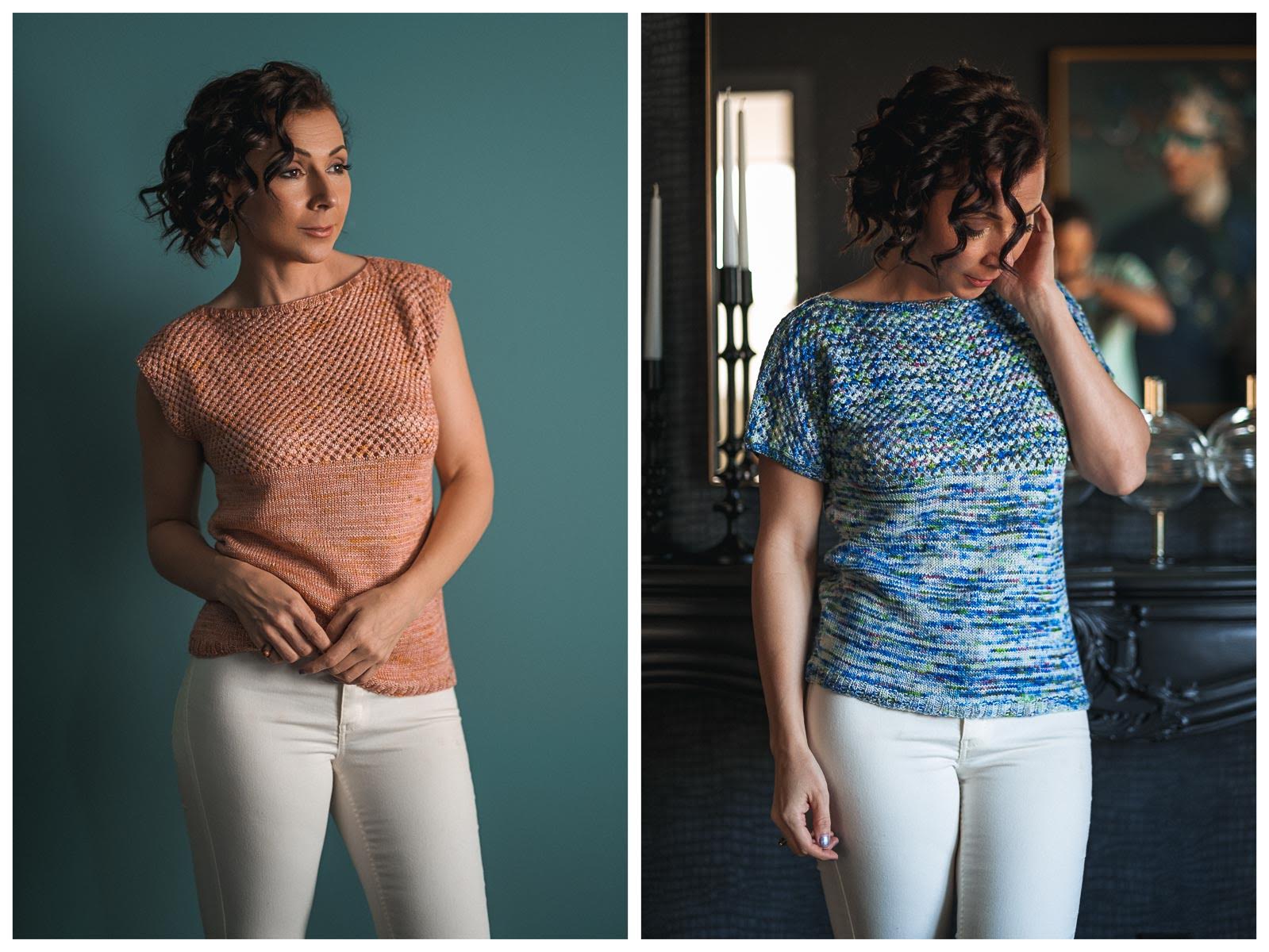Knit This Adorable Spring Top Today - Panopeia - Expression Fiber