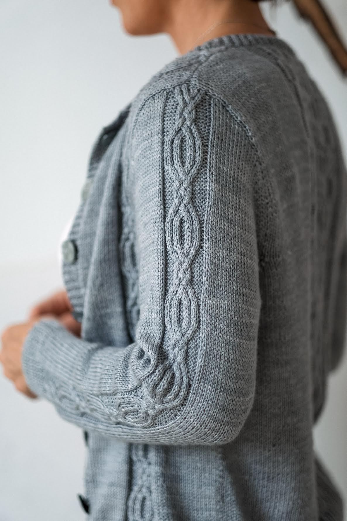 Knit This Richly Cabled Cardigan Today – Rubato - Expression Fiber