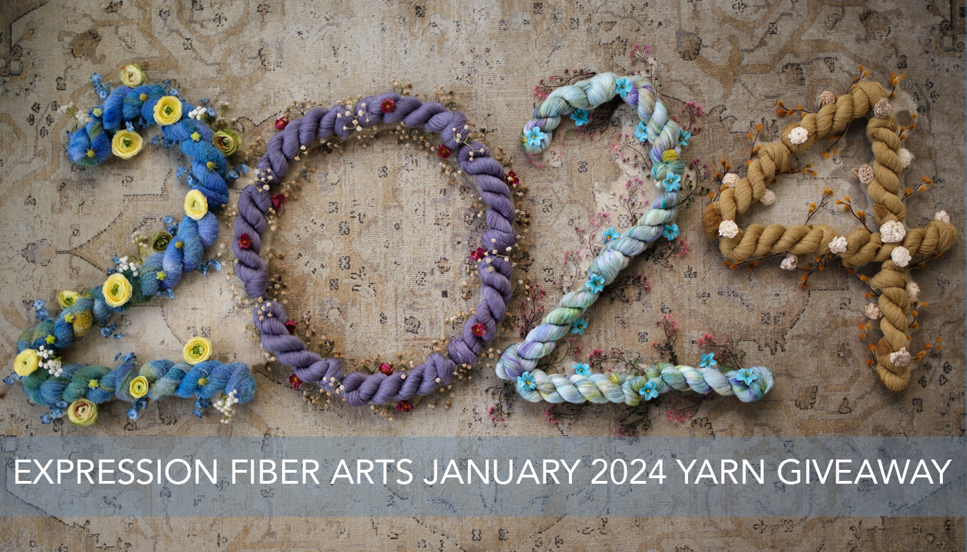 An INCREDIBLE and INSPIRING Hand-Dyed Yarn Giveaway! ! - Expression Fiber  Arts