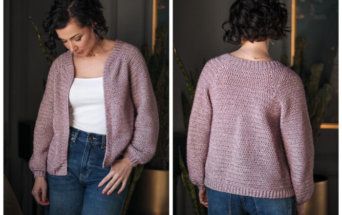 The Rectangle Project #9 / Cropped Pullover Beginner Knitting