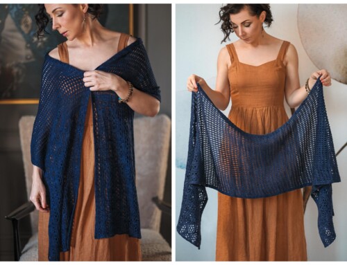 Knit This Cabled Shawl Today – Larghetto