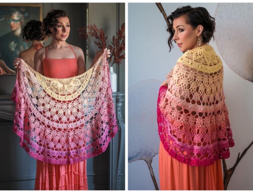 Crochet This Desert Inspired Shawl Today – Alectrona