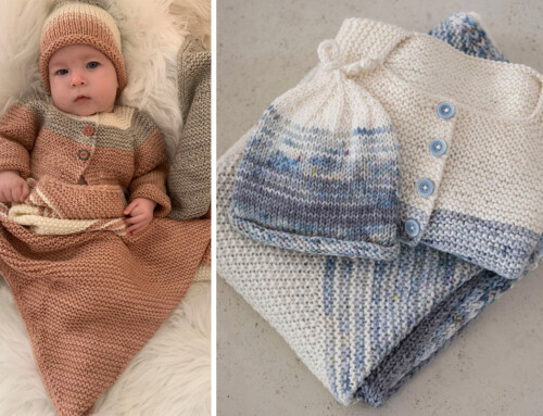 Knit This Adorable, Heartfelt Layette Set – Emery