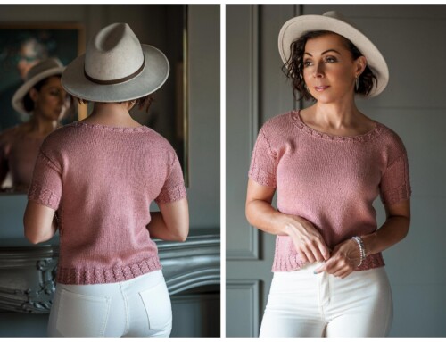 Knit This Summery Top Today – Pregueado!