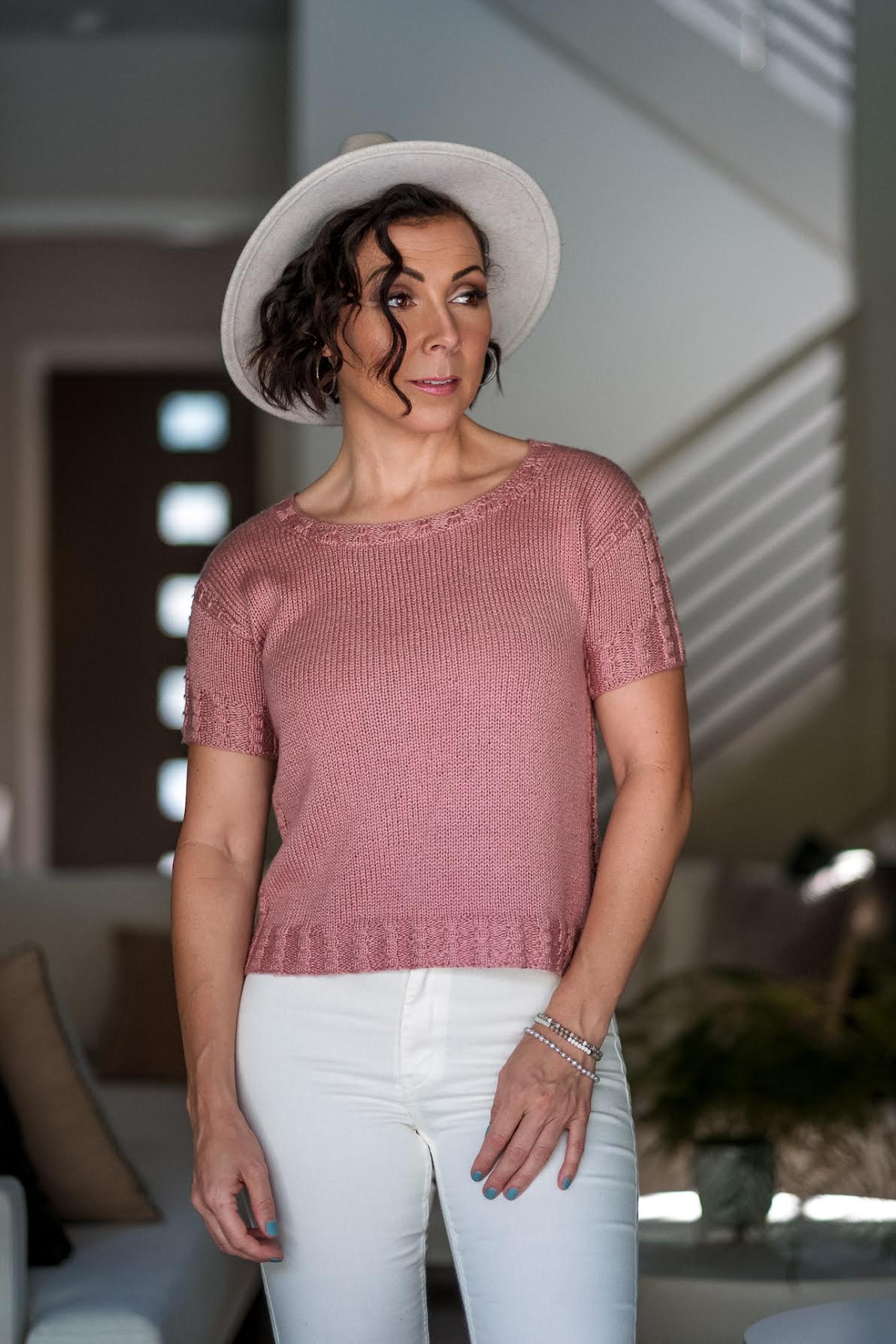 Knit This Summery Top Today – Pregueado! – Expression Fiber Arts | A Positive Twist on Yarn