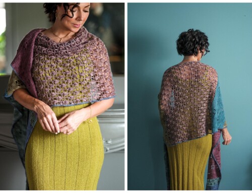 Crochet this French Lavender Inspired Shawl Today – Lavande Papillon