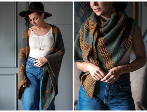 Knit This Oversized, Textured Shawl – Plibben