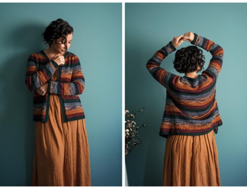 Knit This Striped Cardigan Today – Balmy