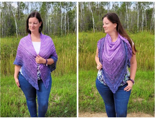 Private: Download the Updated Version of the All About That Drape Shawl by I Need It Crochet