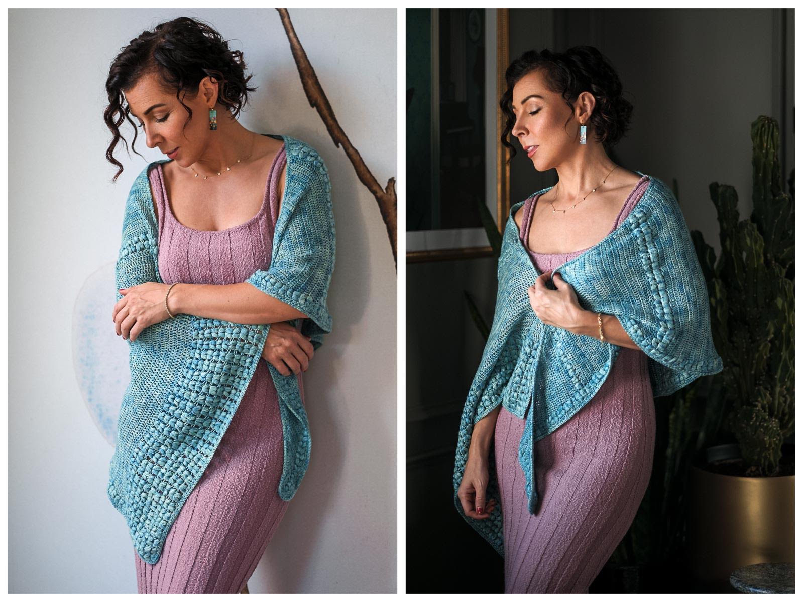 Crochet This Fun Shawl Today – Dandelion – Expression Fiber Arts | A Positive Twist on Yarn