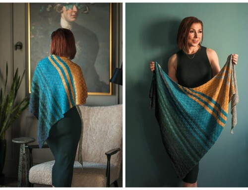 Knit This Colorful Shawl Today – Cestino!