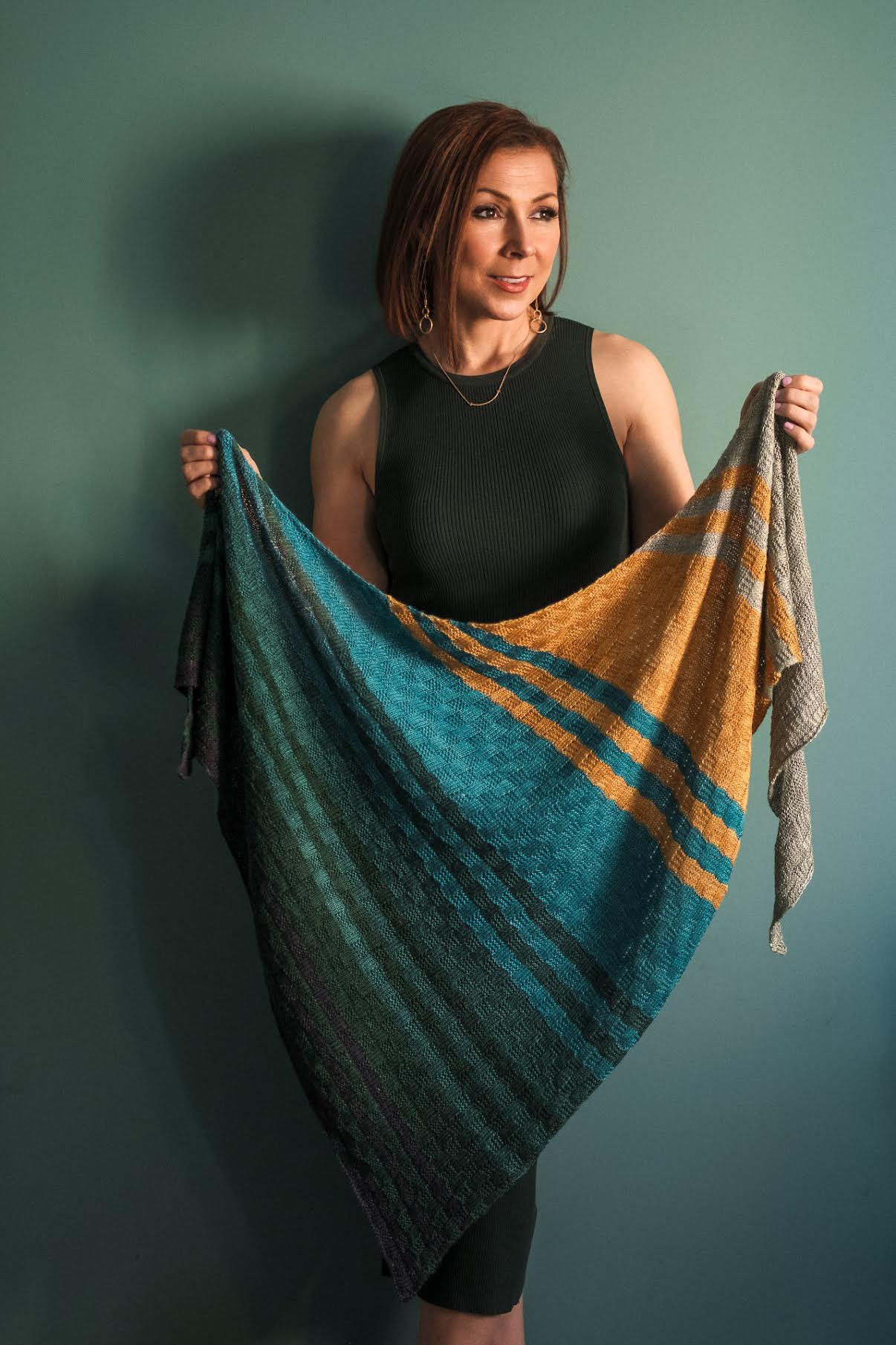 Knit This Colorful Shawl Today – Cestino! – Expression Fiber Arts | A Positive Twist on Yarn