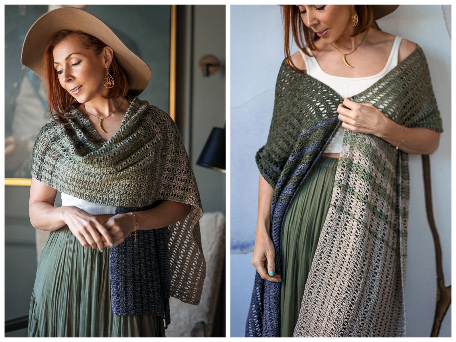 Crochet This Beginner Friendly Shawl Today – Trellis! – Expression Fiber Arts | A Positive Twist on Yarn