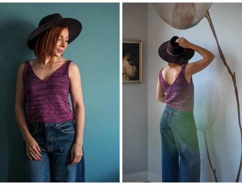 Knit This Spring Tank Top Today – Pansy
