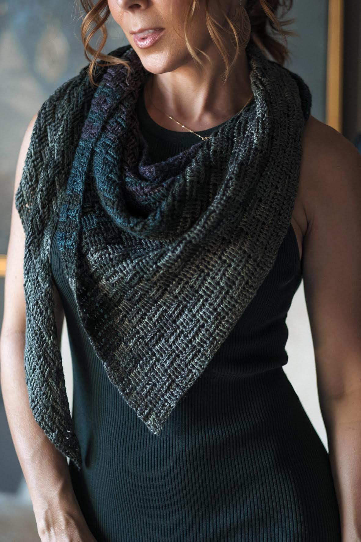 Crochet This Beginner Friendly Shawl Today – Cesta! – Expression Fiber Arts | A Positive Twist on Yarn