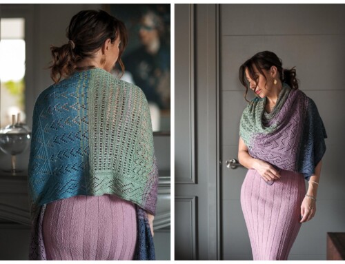 Knit the Stunning, Lacy Hardscrabble Shawl Today!
