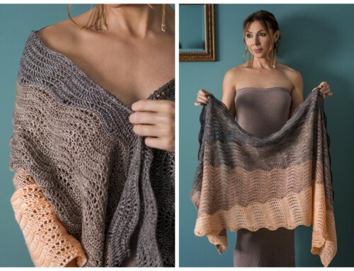 Crochet this Feather and Fan Shawl Today – Subaqueous!