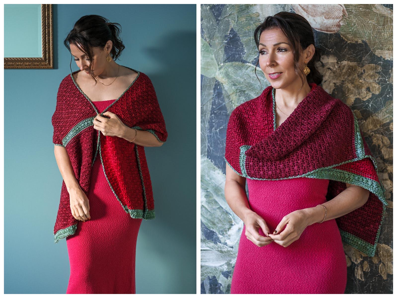 Crochet This Strawberry Inspired Shawl Today – Fraise-Rhubarbe! – Expression Fiber Arts | A Positive Twist on Yarn Crochet This Strawberry Inspired Shawl Today – Fraise-Rhubarbe! – Expression Fiber Arts | A Positive Twist on Yarn