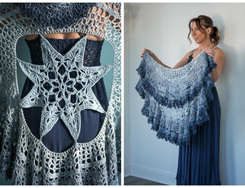 Crochet This North Star Inspired Shawl Today – Polaris