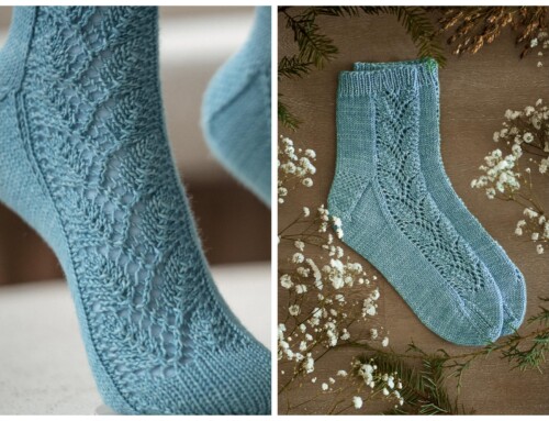 Knit the Sweet, Lacy Susie Socks Today!