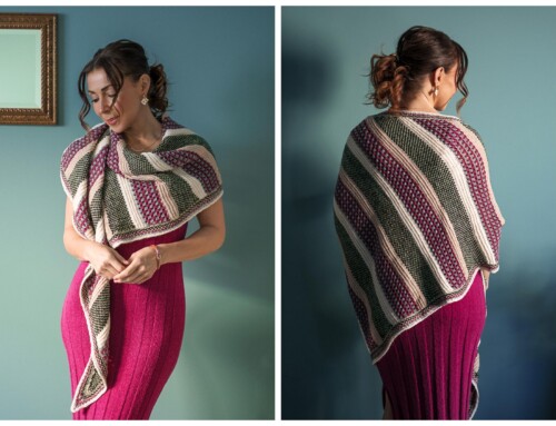 Knit This Striped Shawl Today – Quintalessence