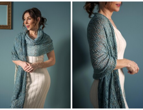 Let the Exquisitely Lacy, Knitted Sa Pa Shawl Inspire You Today!
