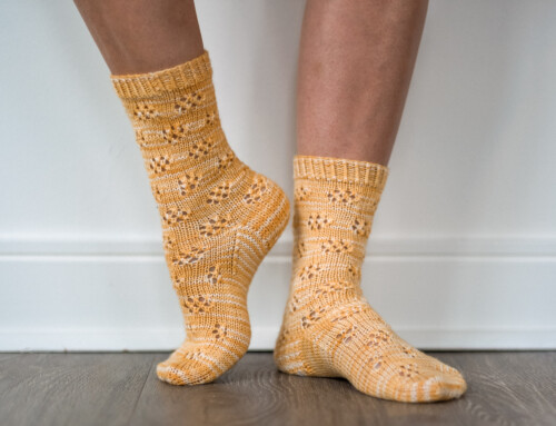 Knit the Adorable, Spring Jonquil Socks Today!