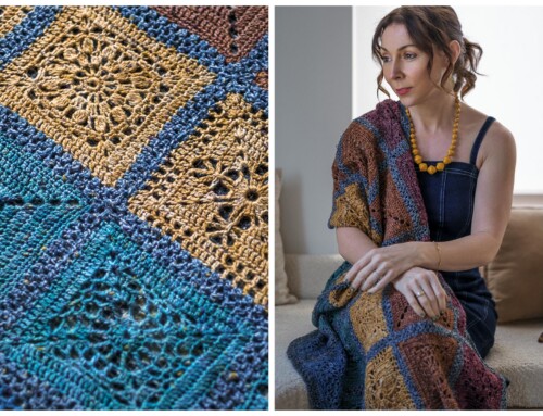 Crochet a Fun Granny Square Throw Today – Bertha