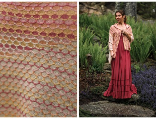 Knit this Beautiful Honeycomb Shawl – Miella