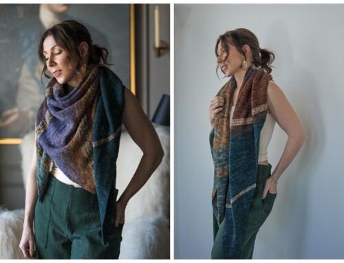 Crochet this Fun, Striped Shawl Today – Nubben
