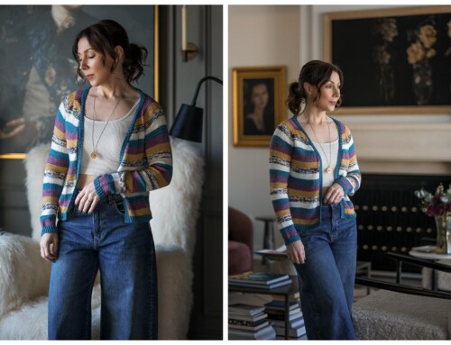 Knit This Striped Cardigan Today – Smoulder